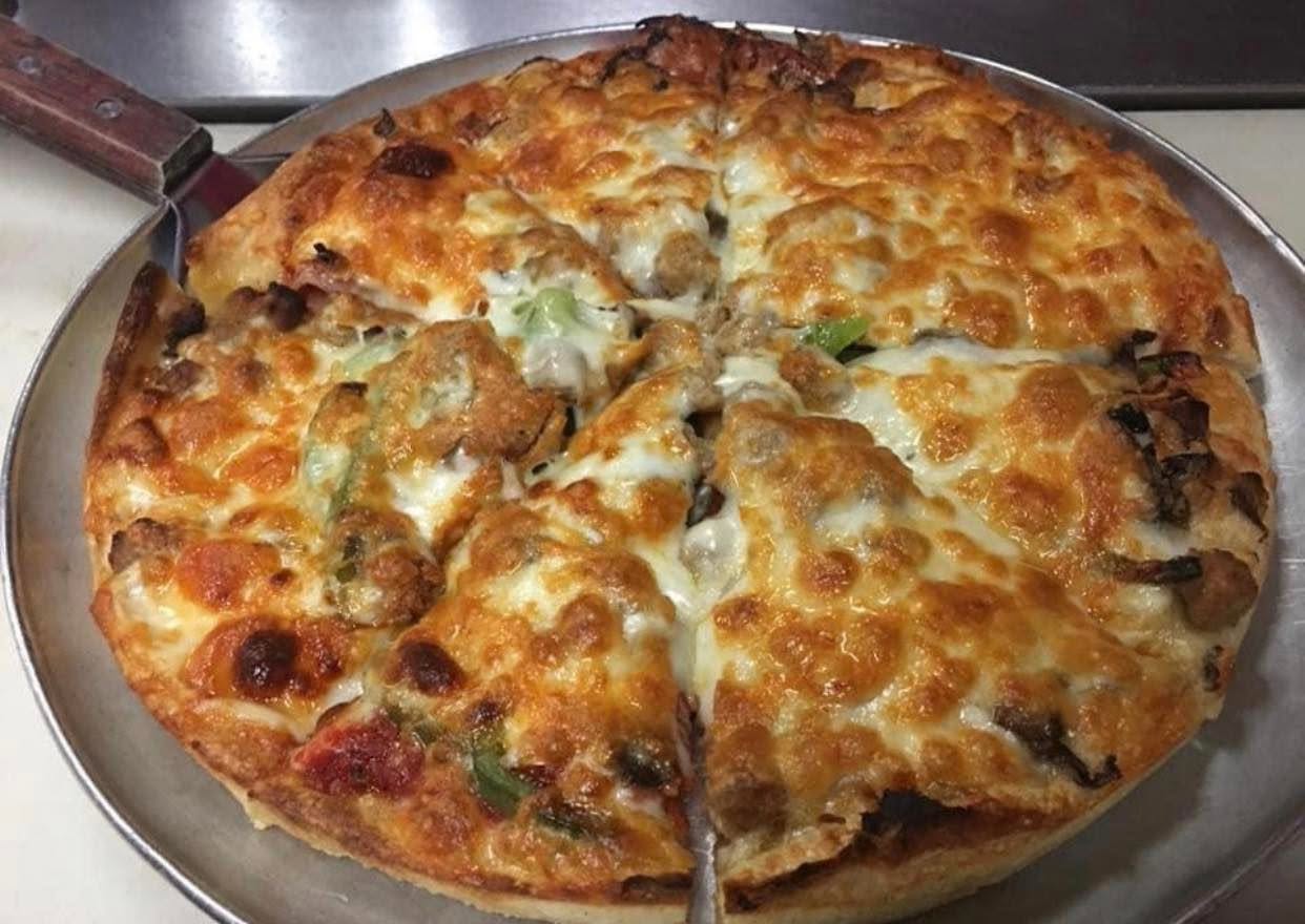 Another Athens pizza